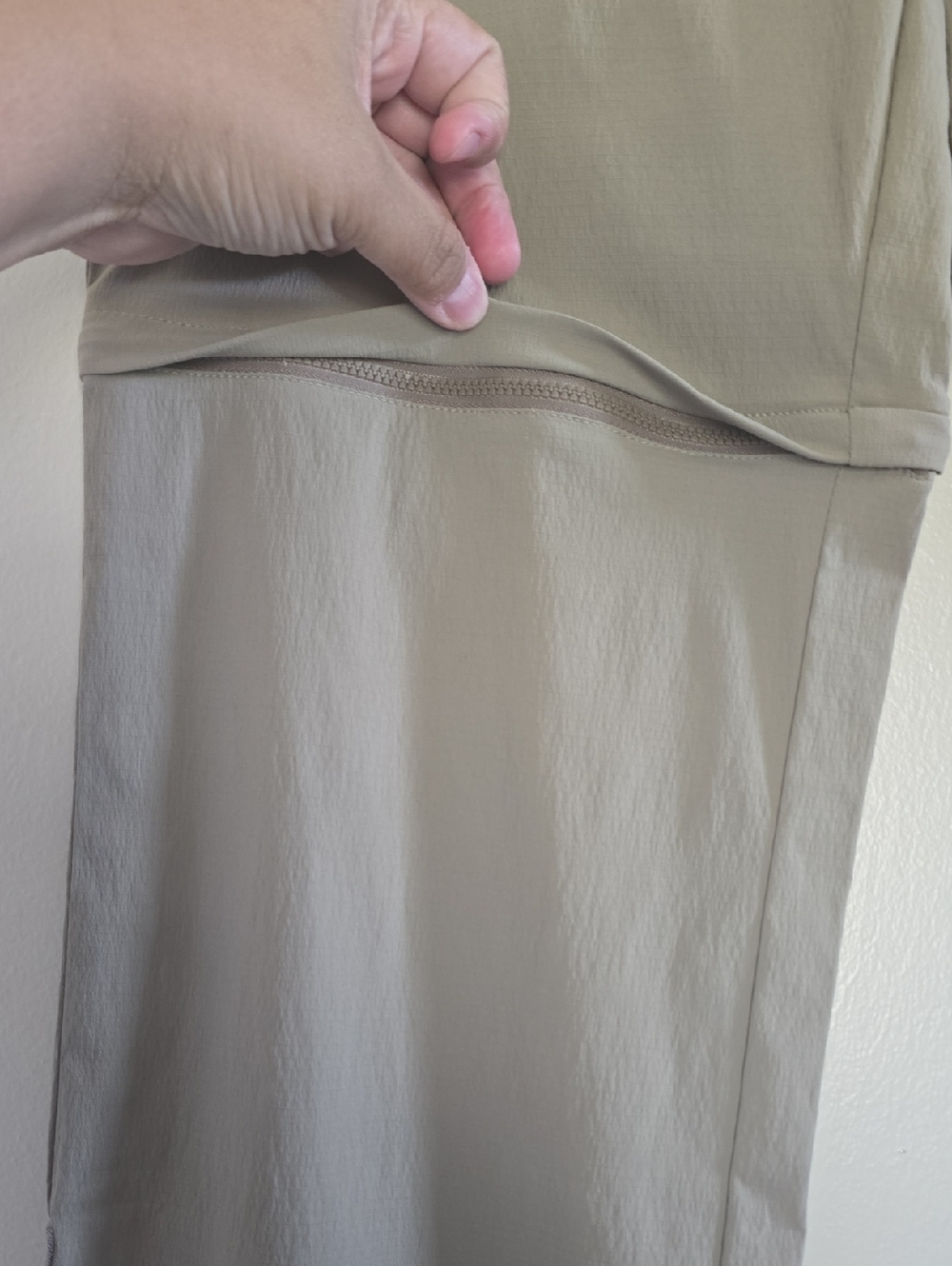 prAna Sage Convertible Pant Women's-Dark Khaki Hiking Pants Sz 10 - Picture 9 of 16
